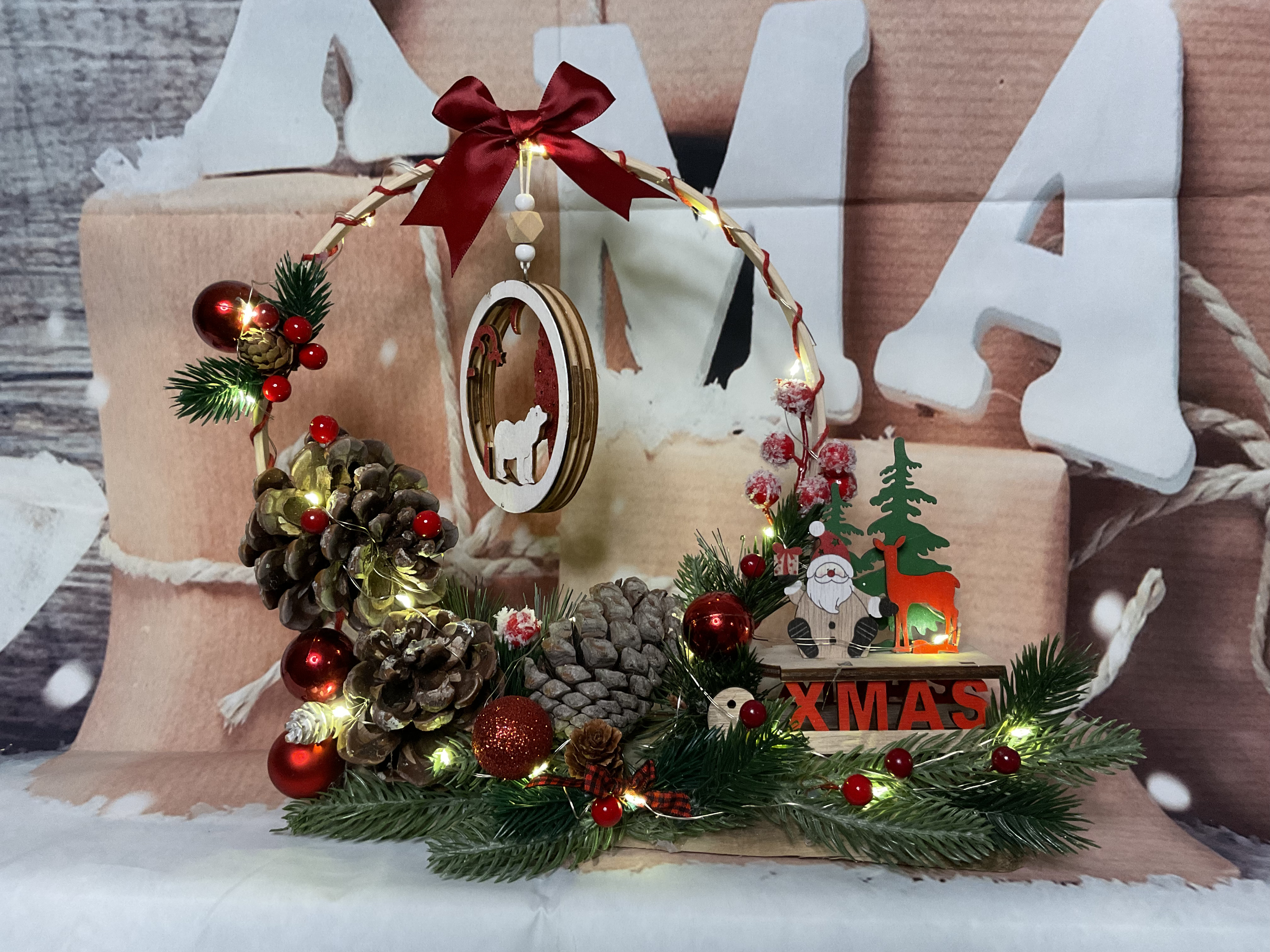 Création composition de Noël