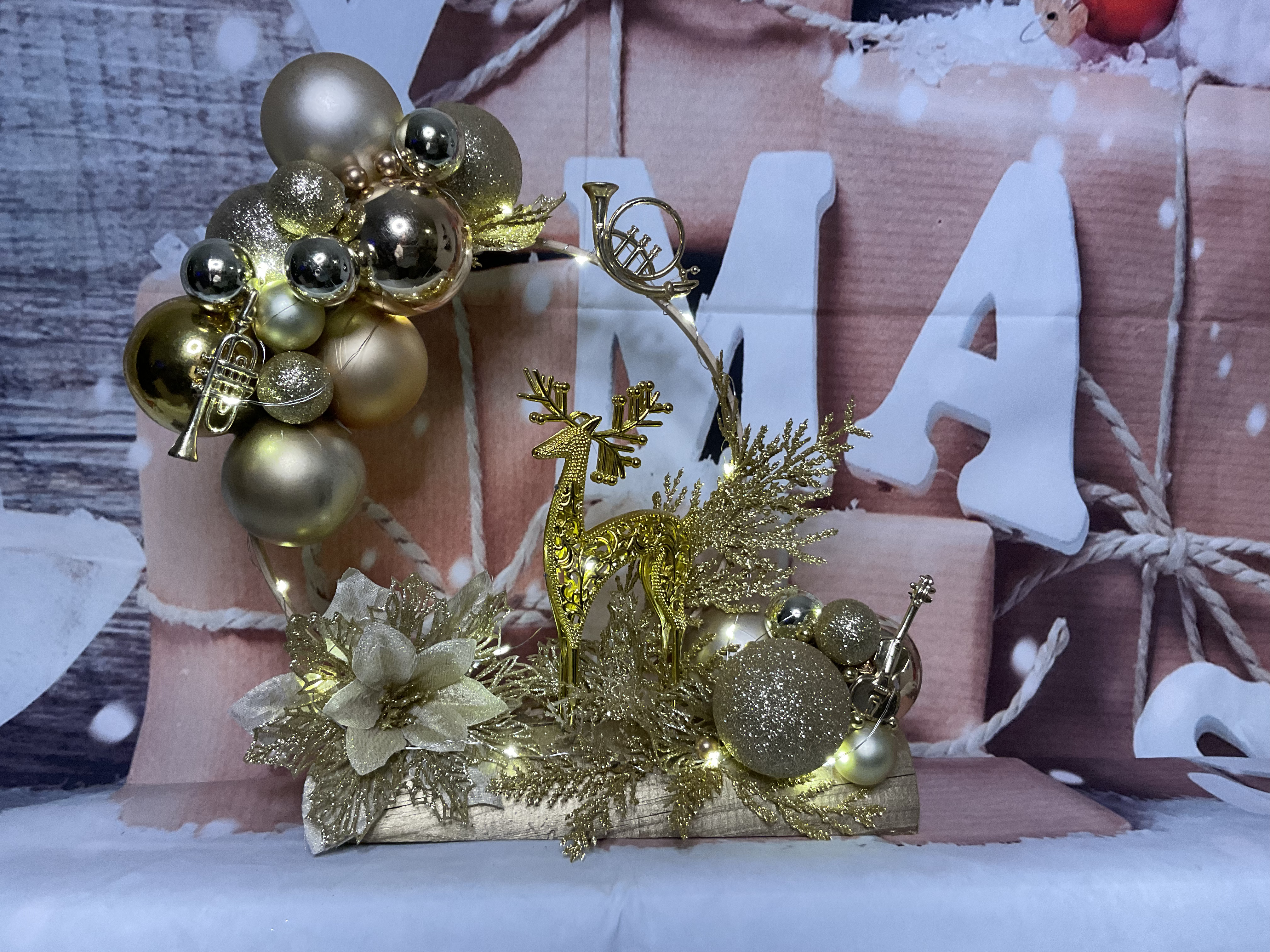 Création composition de Noël