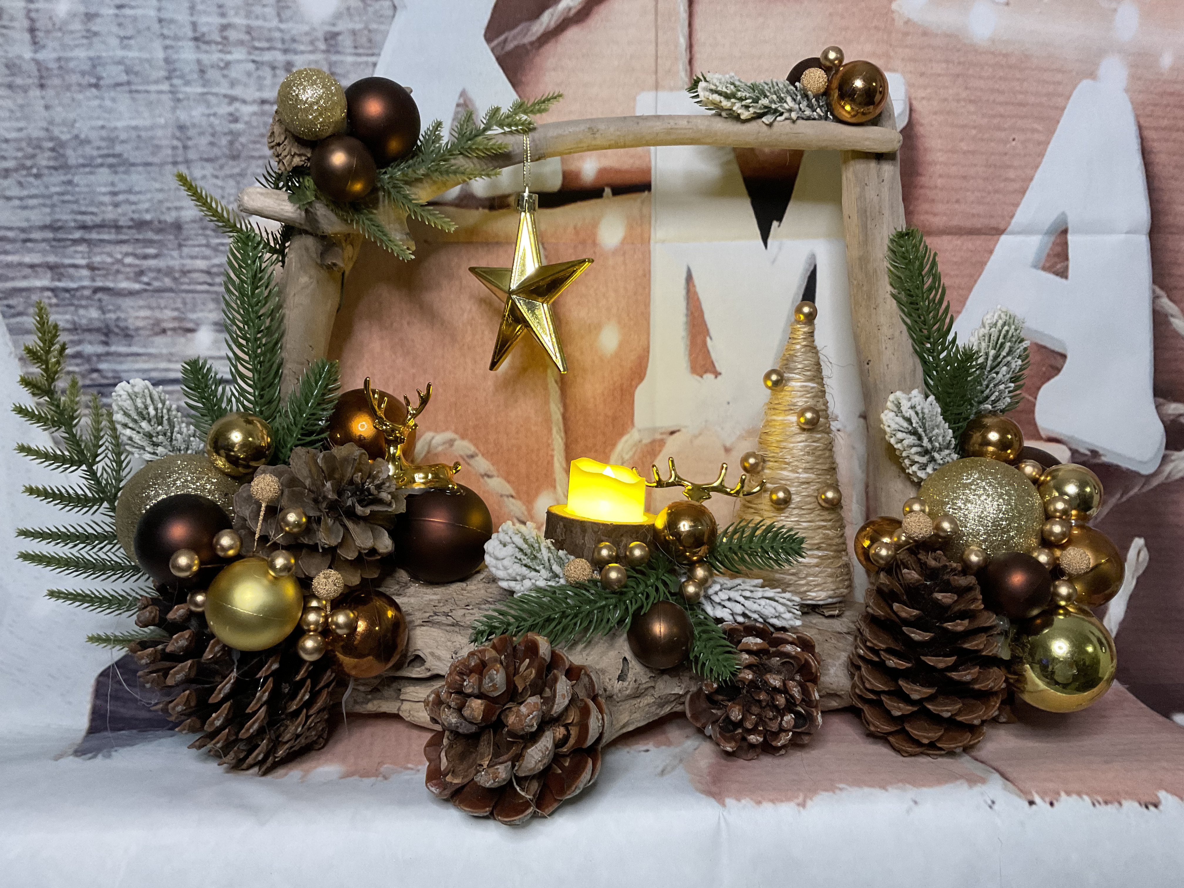 Création composition de Noël