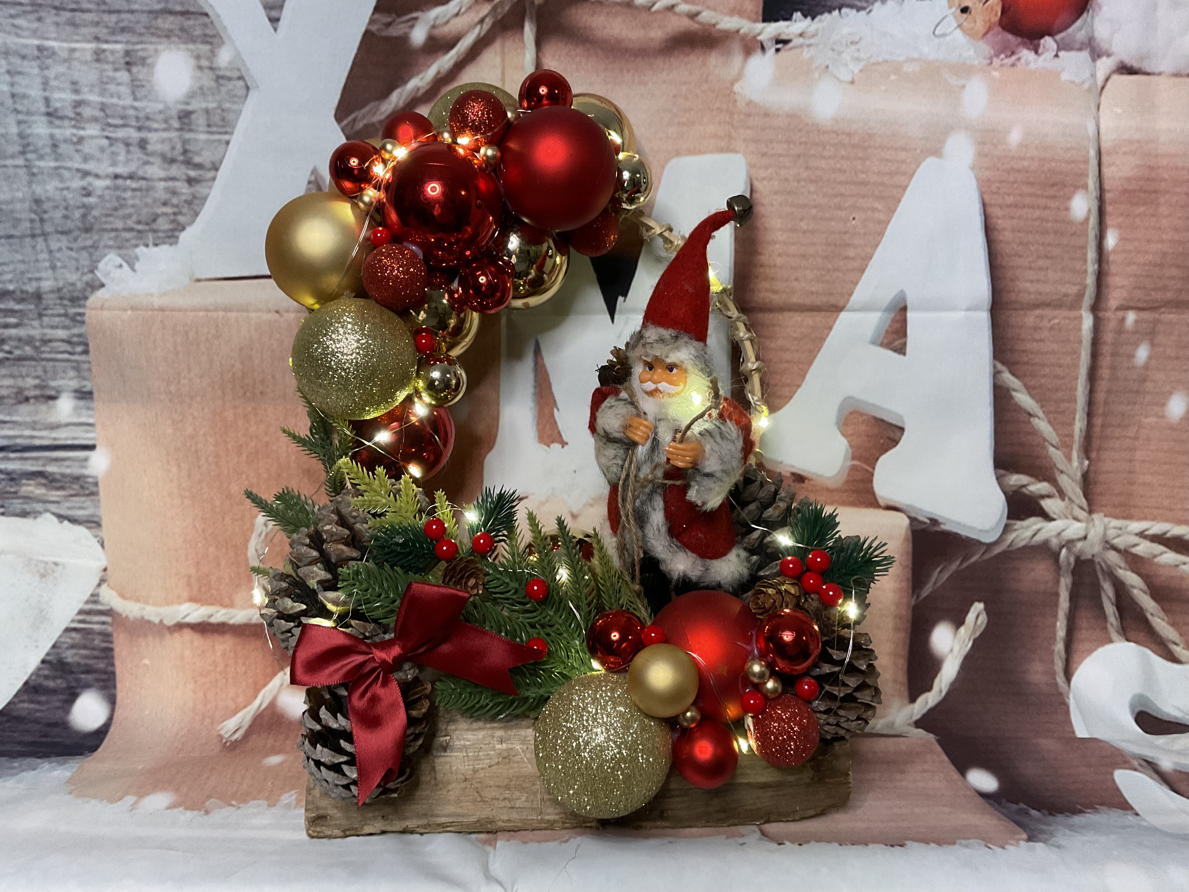 Création composition de Noël