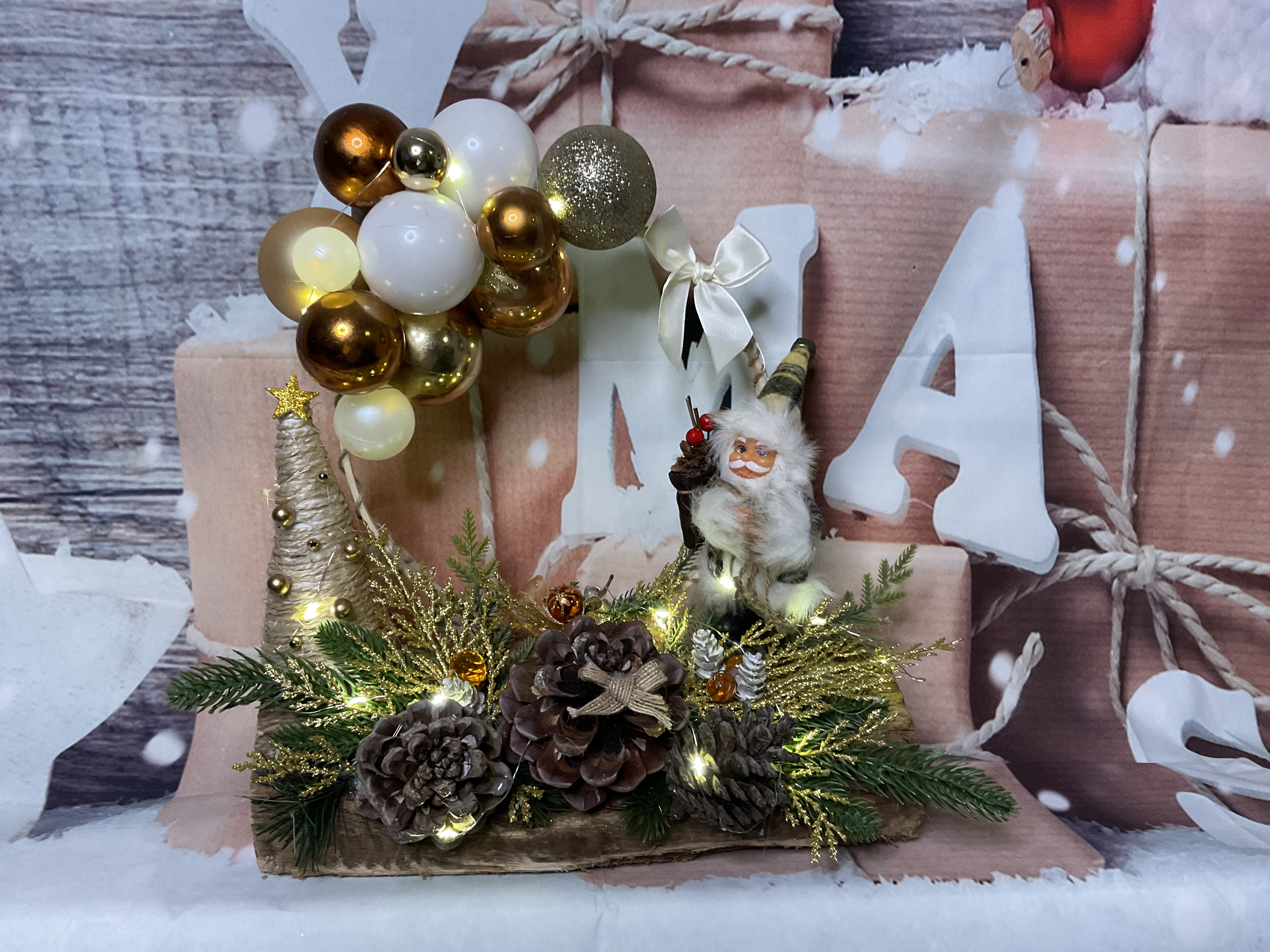 Création composition de Noël