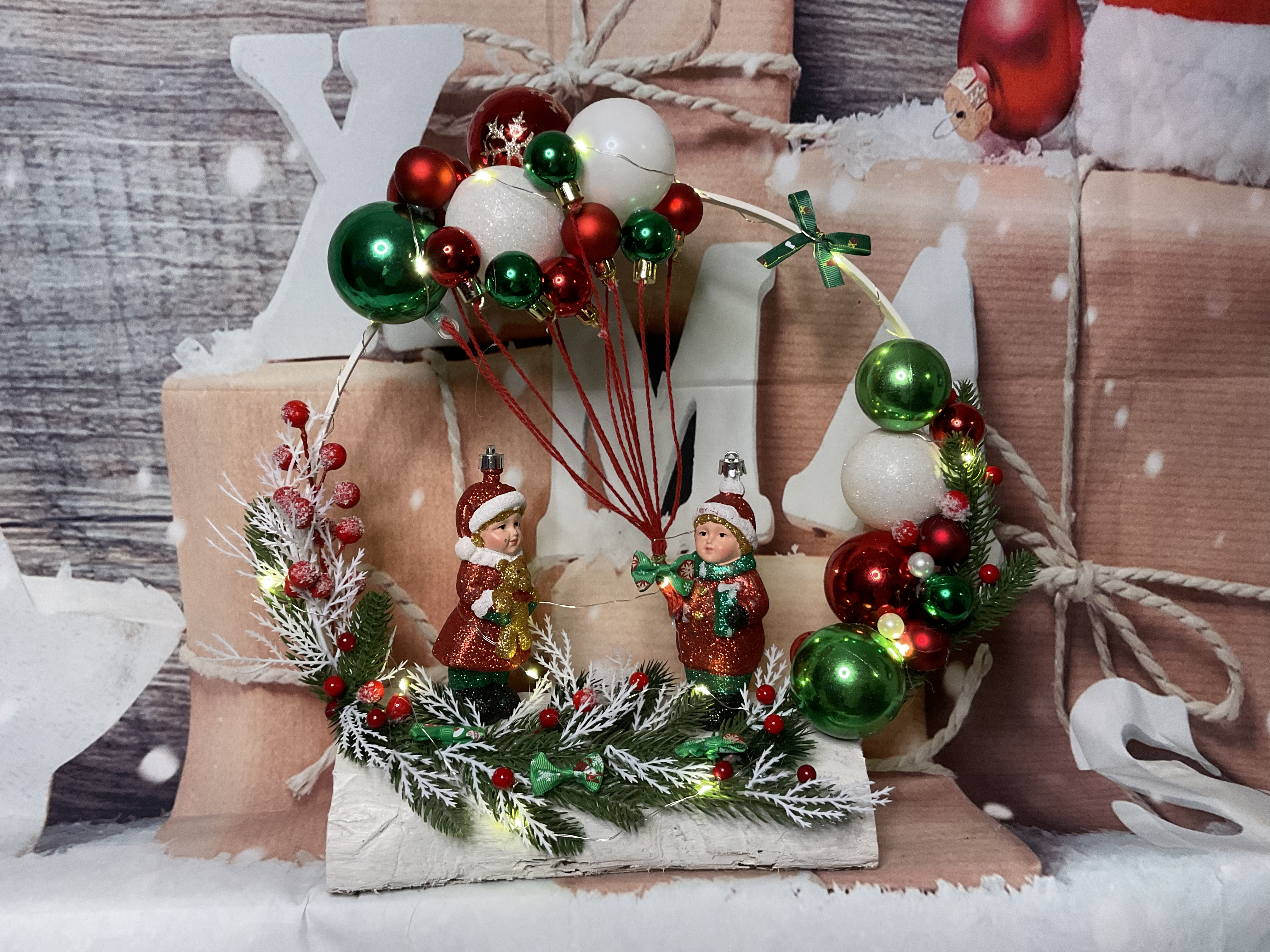 Création composition de Noël